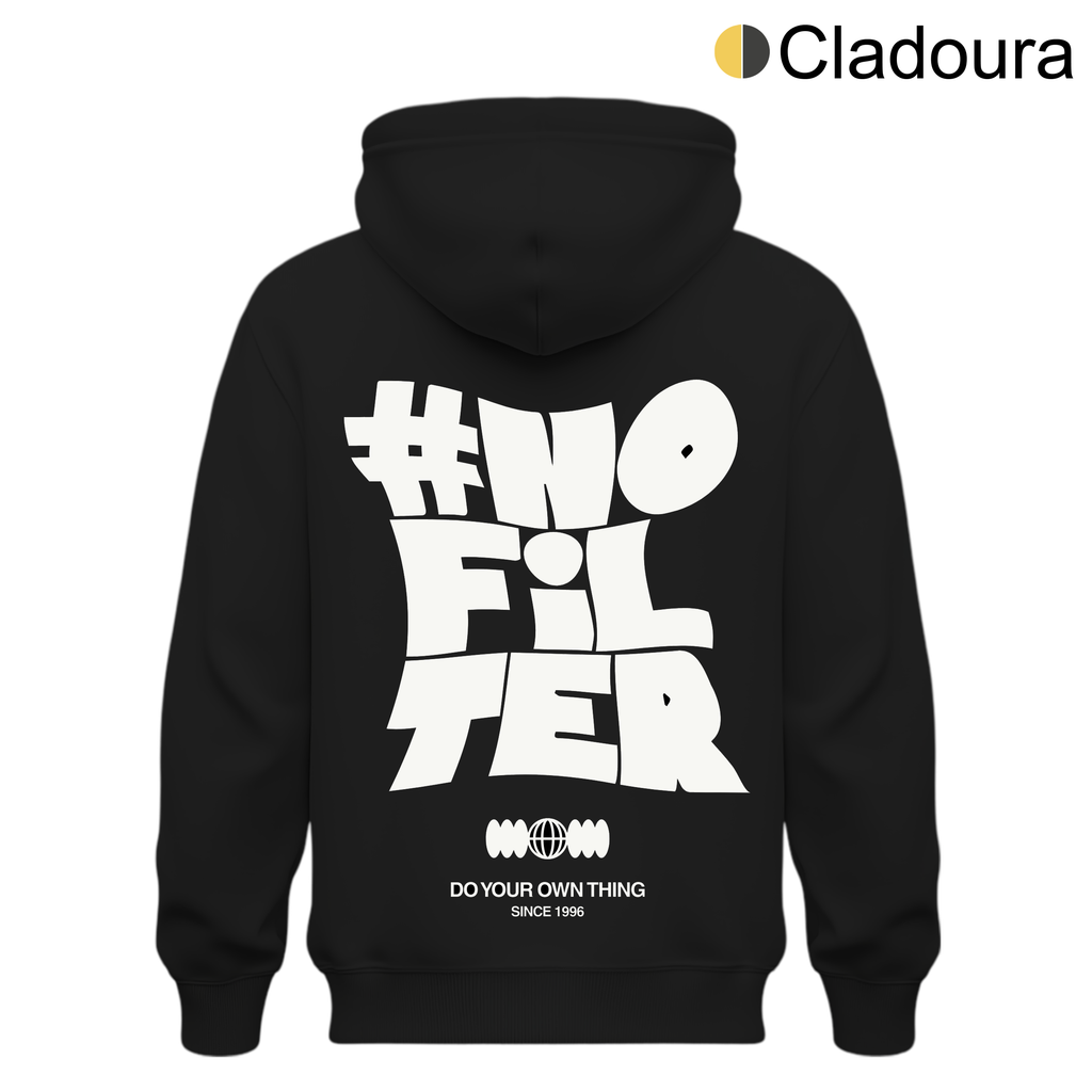 Unisex Oversized Hoodie - Black