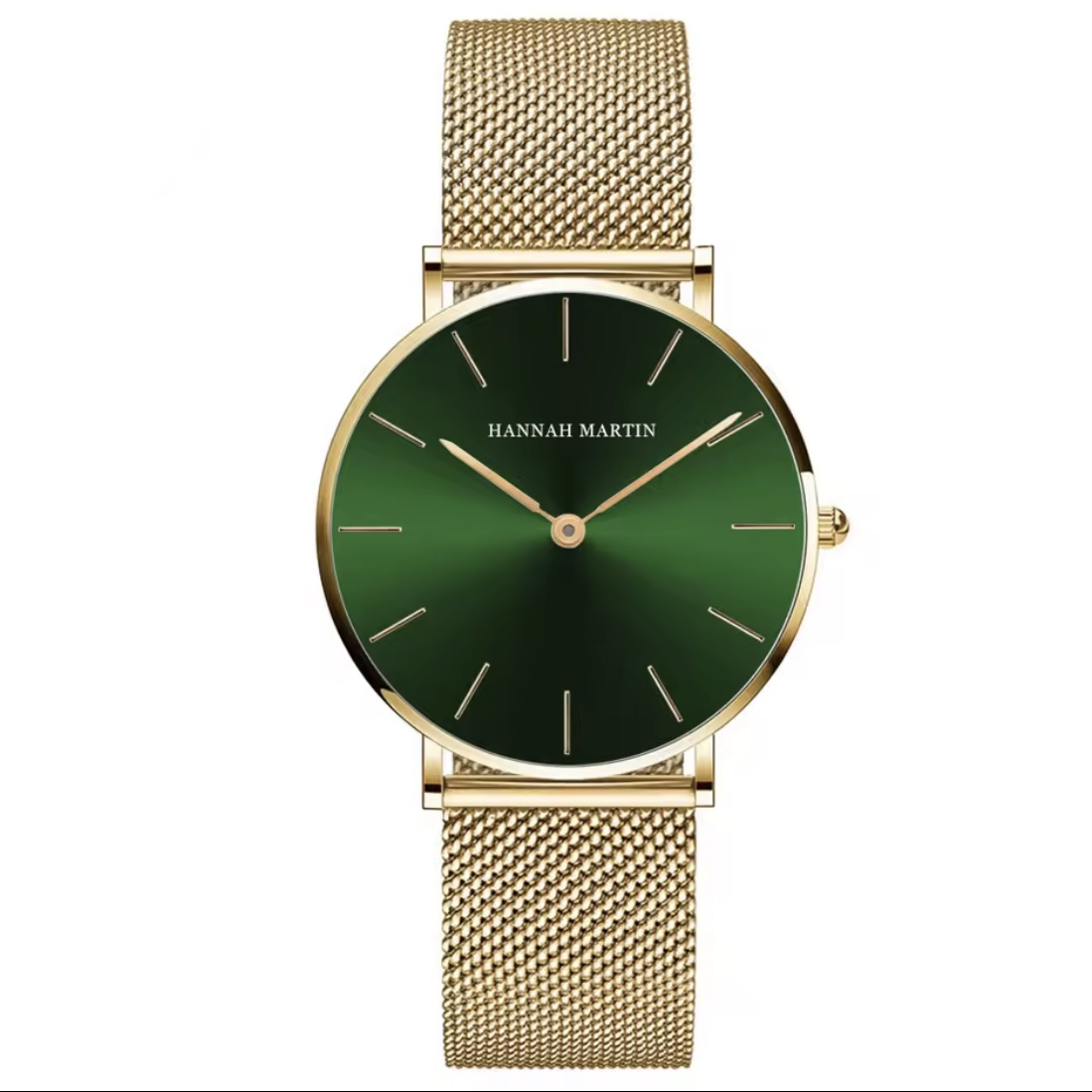 Stainless steel waterproof women watch