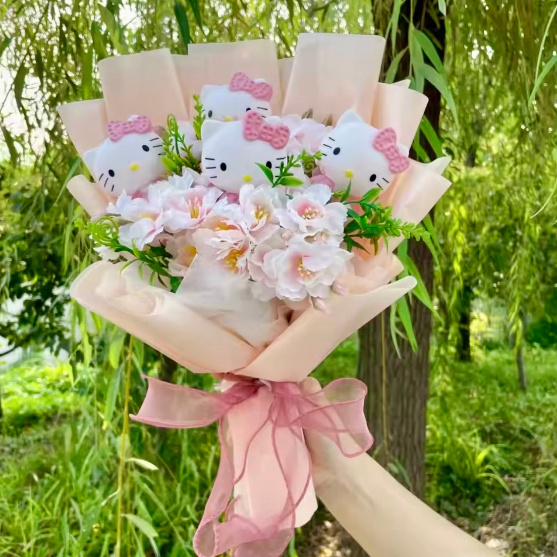 Valentine's Special Kitty Bouquet